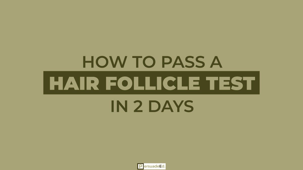How to Pass a Hair Follicle Test in 2 Days